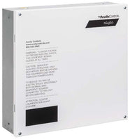 Acuity Relay Panel, Include INT and ENC,  8-Size, nLight, 4-field configurable relays, 120-277V, 1 Voltage Barrier, Screw Cover, Surface Mount