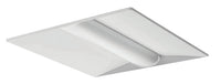 Basket LED lensed troffer 2x2, Nominal 2000 LM, Curved,  linear prismatic, Generic dimming driver (0-10v),  dims to 10%, 80+ CRI,  4000K, Buy America(n) Act and/or Build America Buy America Qualified