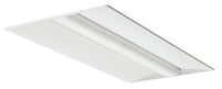 Basket LED lensed troffer 2x4, Nominal 3000 LM, Curved,  smooth, Generic dimming driver (0-10v),  dims to 1%, 80+ CRI,  4000K