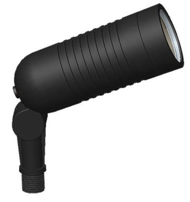 LED Slim Spot Light Fixtures - Landscape Light Fixtures Available With or Without a Shroud and Multiple Finishes