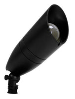 LED Slim Spot Light Fixtures - Landscape Light Fixtures Available With or Without a Shroud and Multiple Finishes