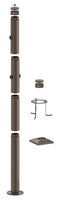 Modular Post System - Commercial Light Posts - Choose From Multiple Parts Such As Base, Extensions, and Light Connectors - 10 Foot Max Per Setup