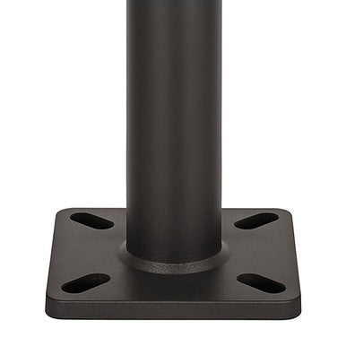 30 Foot Round Pole For Surface Mount - Steel With Bronze Finish - 5 Inch Diameter