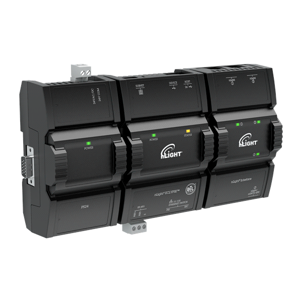 nLight Eclypse, 120-277V, OpenADR, Enclosure for nLight ECLYPSE, nGWY2 GFX and PS 150 Power Supply