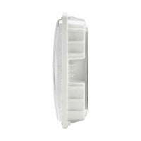 LED Square Canopies - Commercial Flush Mount Ceiling Fixtures - Multiple Options For Wattage, Finish, Color Temperature and Accessories