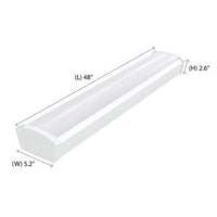 48 Inch LED Wraparound Light - 40 Watt - 3500 Lumens - Color Temperature Selectable 35K/40K/50K - 120-277V