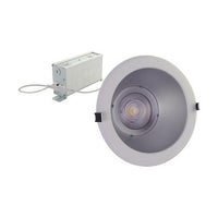 4 Inch LED Commercial Downlight - Selectable 8.5/11/14.5 Watt - 600-1020 Lumens - Color Selectable 27K/30K/35K/40K/50K - 120-277V - New Construction Plate Included - Narrow 40 Degree Beam