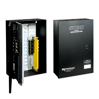 Relay Lighting Control Panel with 0-10v - PWRLY R8