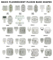 LED PL CFL Bulbs - Compact Fluorescent Replacement Light Bulbs - Many Socket Types and Color Temperatures To Choose From - Ballast Bypass or Plug and Play Available