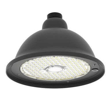 Designer Bell LED Single Head Solar Post Top - 16 Inch Diameter - 50 Watt - 8000 Lumens - Color Temperature Selectable 30K/40K/50K - 4 Inch Tennon Adaptor - Bronze Finish