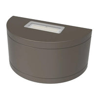 LED Full Cut Off Wall Pack - 10% Up 90% Down Light - Watt Selectable 80W/64W/48W - 11600 Max Lumens -Color Selectable 30K/40K/50K - 120-277V - Black Finish - With Photocell
