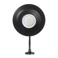 LED Outdoor Gooseneck Wall Lights - Large 40 Watts - 4800 Lumens - Color Selectable 30K/40K/50K - 120-277V - Integrated Photocell - Black Finish