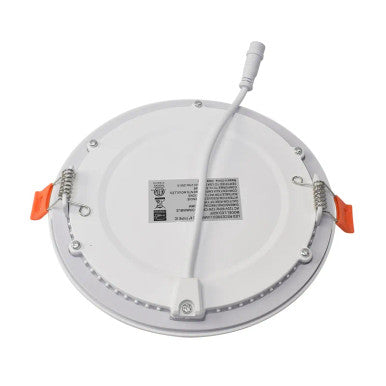 8 Inch Edge Lit Recessed LED Downlight - 18 Watt- 1350 Lumens - Color Selectable 27K/30K/35K/40K/50K - 120V - Dimmable - Recessed Can Not Required