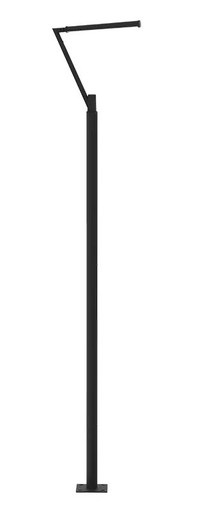 LED Tree Of Light - Single Arm 1 Light Configuration - 25 Watt 3125 Lumens - 120-277V - Color Temperature Selectable 30K/40K/50K - Black Finish