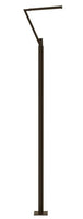 LED Tree Of Light - Single Arm 1 Light Configuration - 25 Watt 3125 Lumens - 120-277V - Color Temperature Selectable 30K/40K/50K - Bronze Finish