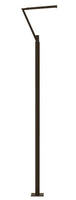 LED Tree Of Light - Single Arm 1 Light Configuration - 25 Watt 3125 Lumens - 120-277V - Color Temperature Selectable 30K/40K/50K - Bronze Finish