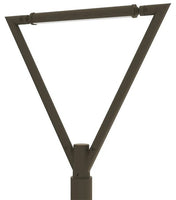 LED Tree Of Light - Double Arm 1 Light - 25 Watt 3125 Lumens - 120-277V - Color Temperature Selectable 30K/40K/50K - Bronze Finish
