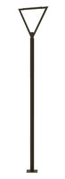 LED Tree Of Light - Double Arm 1 Light - 25 Watt 3125 Lumens - 120-277V - Color Temperature Selectable 30K/40K/50K - Bronze Finish