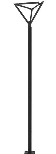LED Tree Of Light - Triple Arm 3 Light Configuration - 75 Watt 3975 Lumens - 120-277V - Color Temperature Selectable 30K/40K/50K - Black Finish