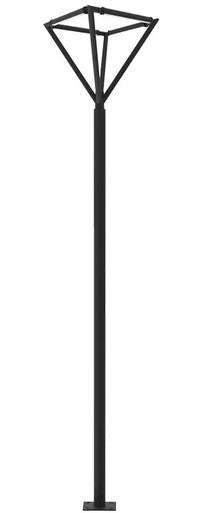 LED Tree Of Light - Quadruple Arm 4 Light Configuration - 100 Watt 12500 Lumens - 120-277V - Color Temperature Selectable 30K/40K/50K - Black Finish