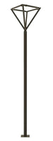LED Tree Of Light - Quadruple Arm 4 Light Configuration - 100 Watt 12500 Lumens - 120-277V - Color Temperature Selectable 30K/40K/50K - Bronze Finish