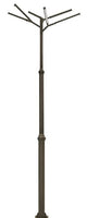 LED Tree Of Light - 6 Light Configuration - 150 Watt 18750 Lumens - 120-277V - Color Temperature Selectable 30K/40K/50K - Bronze Finish