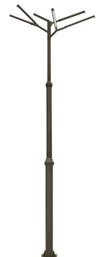 LED Tree Of Light - 6 Light Configuration - 150 Watt 18750 Lumens - 120-277V - Color Temperature Selectable 30K/40K/50K - Bronze Finish