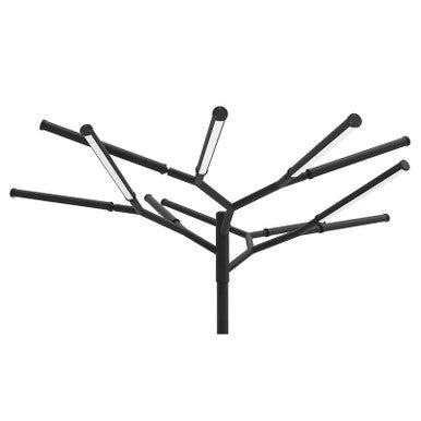 LED Tree Of Light - 11 Light Configuration - 275 Watt 34375 Lumens - 120-277V - Color Temperature Selectable 30K/40K/50K - Black Finish