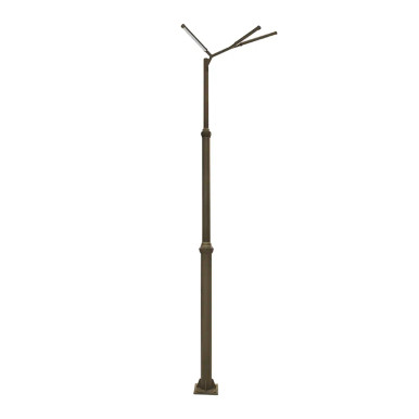 LED Light Tree - Decorative Post Lights - Multiple Light Configurations Available in in Black or Bronze