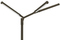 LED Tree Of Light - 3 Light Configuration - 75 Watt 3975 Lumens - 120-277V - Color Temperature Selectable 30K/40K/50K - Bronze Finish