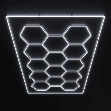 LED Hexagonal Shop Light - 96