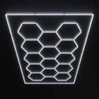 LED Hexagonal Shop Light - 96
