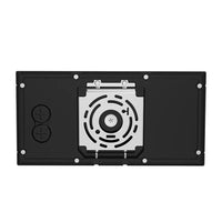 LED Full Cut Off Wall Pack - 10% Up 90% Down Light - Watt Selectable 80W/64W/48W - 11600 Max Lumens -Color Selectable 30K/40K/50K - 120-277V - Black Finish - With Photocell
