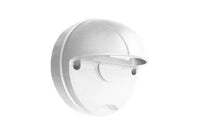 Round LED Path Light With White Finish - 3000K Soft White