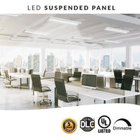 LED Suspended Panel Lights - Modern Hanging Light Fixture - Color Temperature Selectable