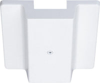 Trac-Lites Floating Electrical Feed, 1-Circuit, White