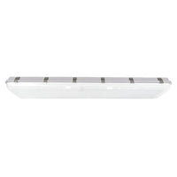 LED 4 Foot Vaportight - 150 Watt - 18750 Lumens - Color Selectable 35K/40K/50K - 120-277V - Ceiling or Conduit Mount