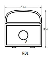 Commercial linear strip, 36IN, 3, 000LM, Standard efficiency, Flat Diffuse Lens, 120V, eldoLED dims to 1% (0-10 volt dimming), 3000K, 80 color rendering index, White finish