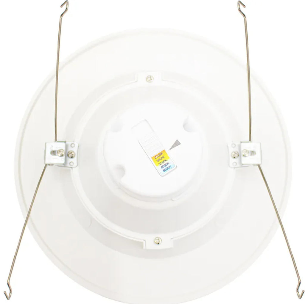 6 Inch Recessed Can Retrofit - 13 Watt - 950 Lumens - Color Selectable 27K/30K/35K/40K/50K - 120V - Recessed Can Required - Dimmable