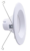 2 Inch Recessed Can Retrofit - 7 Watts - 600 Lumens - Color Selectable 27K/30K/35K/40K/50K - 120V - Smooth Trim - Recessed Can Required - Dimmable