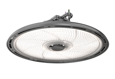 Lithonia Lighting REBL ALO16 UVOLT SWW3 80CRI DBL M2 LED Round High Bay Matte Black