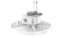 LED Round High Bay, Switchable Lumens- 35000Lm, 45000Lm, 55000Lm, 120-347V, Switchable Cct- 4000K And 5000K, 80 Color Rendering Index, White,
