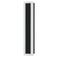 Decorative Edge Lit LED Wall Sconce - 18in.X5-7/8in. - 18 Watt - Max Lumens 1573 - Color Temperature Selectable 30K/40K/50K - 120-277V - Black Finish