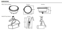 Lamp Module and Driver Retrofit Kit - M9700C, LED, Performance Package 4 - high lumen, 5000K, Flood, Flat Lens Clear