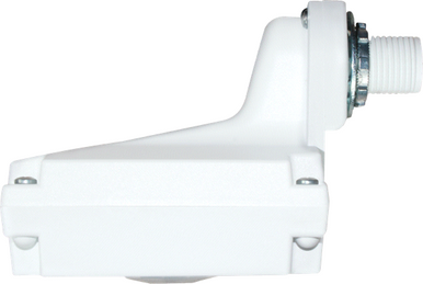 nLight AIR Box Mount Outdoor, Large Motion / Extended Range 360° Lens, Emergency Operation, White, Generation Two