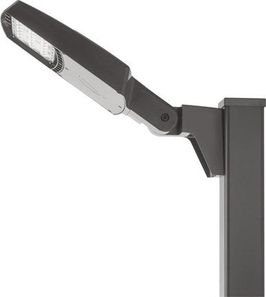 RSX LED Area Light, Size 1, 17242 Lumens, 4000K Cool White, Type III Beam, 120-277V, Square pole mounting, Dark bronze finish - RSX LED1 LED P4 40K R3 MVOLT SPA DDBXD
