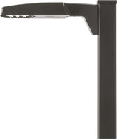 RSX LED Area Light, Size 1, 14779 Lumens, 4000K Cool White, Type V Beam, 120-277V, Square pole mounting, Nlight air gen 2 controller, Motion/ambient sensor 15-30FT- Networked, Dark bronze finish - RSX LED1 LED P3 40K R5S MVOLT SPA NLTAIR2 PIRHN DDBX