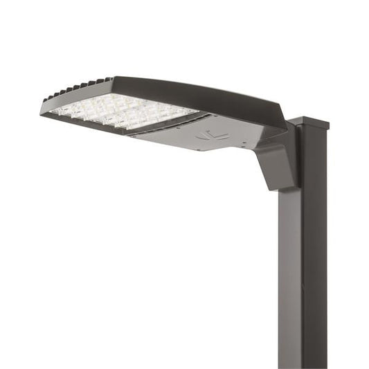 RSX Area Size 2, LED, Up to 18130 Lumens, 4000K, IES type IV forward throw, 120-277V, Square pole mounting, Black finish,  super durable