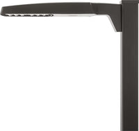 RSX LED Area Light, Size 2, 18130 Lumens, 4000K, Type V distribution, 347-480V, Square pole mounting, Dark bronze finish, super durable