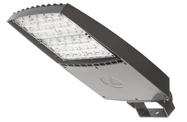 RSXF Flood Size 2, LED, Up to 31024 Lumens, 5000K, Wide flood distribution, 120-277V, Yoke with Cord,  16g,  3ft, Field adjustable output, Dark bronze finish,  super durable
